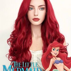 Red Curly Wig for Women